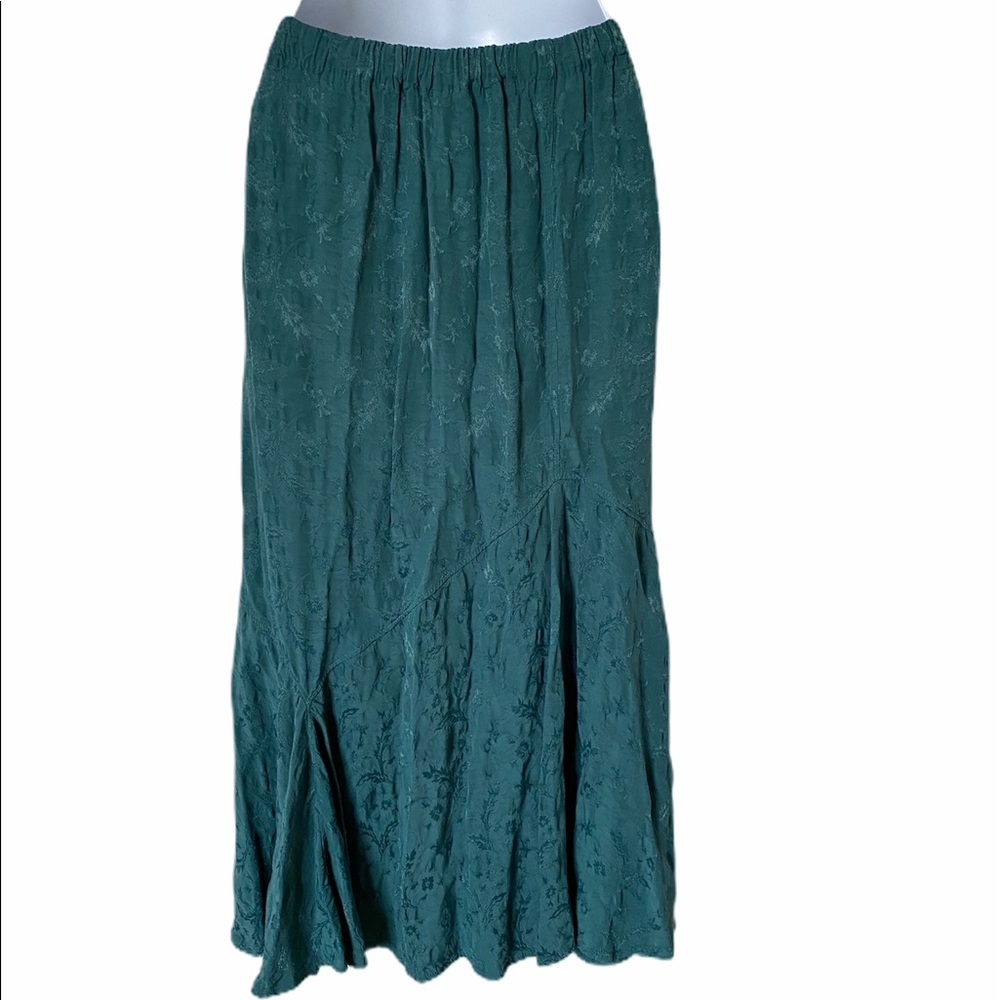 Seeds Blue Floral Skirt